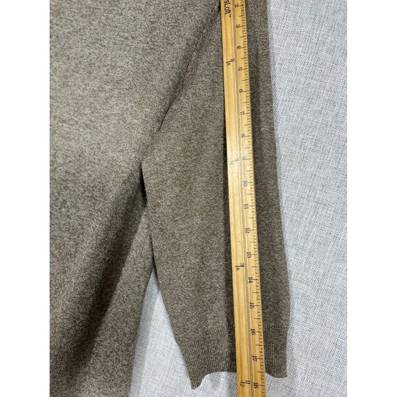 Liz Claiborne Knit Dress Women Medium 3/4 Sleeve Casual Sweater Dress Round Neck - Picture 6 of 9